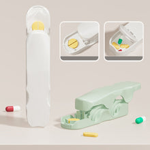 Load image into Gallery viewer, Creative Mini Cutter Splitters Portable Medicine Box Storage Box Pill Tablet Pill Cutter Divide Medicine Storage Box
