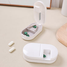 Load image into Gallery viewer, 3 in 1 Pills Splitters Cutter Portable Medicine Box Creative Mini Storage Box Pill Tablet Pill Cutter Medicine Storage Box
