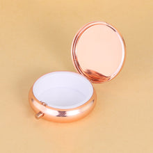 Load image into Gallery viewer, Multi Functional Creative Medicine Box Circular Ointment Box Pill Box Jewelry Box Foldable Portable Medicine Box
