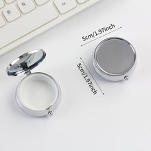 Load image into Gallery viewer, Multi Functional Creative Medicine Box Circular Ointment Box Pill Box Jewelry Box Foldable Portable Medicine Box

