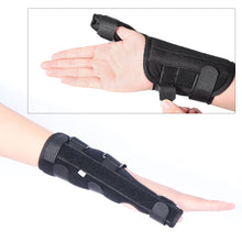 Load image into Gallery viewer, Removable Aluminum Alloy Wrist Guard Wrist Cover Finger Fixing Strap Finger Clamp Thumb Protective Cover Wrist Guard
