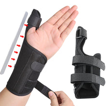 Load image into Gallery viewer, Removable Aluminum Alloy Wrist Guard Wrist Cover Finger Fixing Strap Finger Clamp Thumb Protective Cover Wrist Guard
