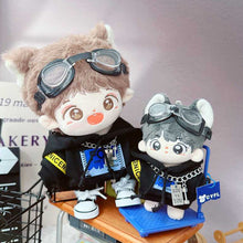 Load image into Gallery viewer, Cute Doll Clothes Flying Protective Goggles Set Plush Doll Clothes DIY Changing Clothes Games for Girls 10 cm/20cm
