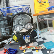 Load image into Gallery viewer, Cute Doll Clothes Flying Protective Goggles Set Plush Doll Clothes DIY Changing Clothes Games for Girls 10 cm/20cm
