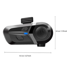 Load image into Gallery viewer, Motorcycle Helmet Headset Wireless Hands-free Call Phone Earphone Music Player Bluetooth 5.3 Waterproof for Motor Helmet Motorcycle Riding
