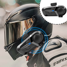 Load image into Gallery viewer, Motorcycle Helmet Headset Wireless Hands-free Call Phone Earphone Music Player Bluetooth 5.3 Waterproof for Motor Helmet Motorcycle Riding
