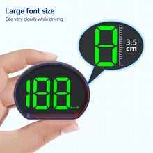 Load image into Gallery viewer, Car GPS Speedometer HUD Head Display Digital Speed Meter with KMH MPH Dispaly for Truck Motorcycle Plug and Play Auto Part Accessories
