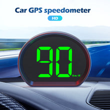 Load image into Gallery viewer, Car GPS Speedometer HUD Head Display Digital Speed Meter with KMH MPH Dispaly for Truck Motorcycle Plug and Play Auto Part Accessories
