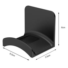Load image into Gallery viewer, Universal Headphone Stand Adhensive Plastic Wall Mount Hanger Under Desk Headset Rack Holder Support For Gaming Earphone Bracket
