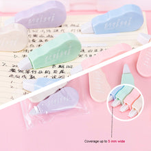 Load image into Gallery viewer, 1 Set/6 Piece Cute Kawaii Macaron Correction Tape Altered Tools School Office Corrector Stationery Kids Sweet Novelty Supplies
