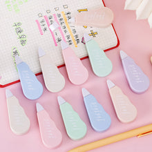 Load image into Gallery viewer, 1 Set/6 Piece Cute Kawaii Macaron Correction Tape Altered Tools School Office Corrector Stationery Kids Sweet Novelty Supplies
