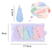 Load image into Gallery viewer, 1 Set/6 Piece Cute Kawaii Macaron Correction Tape Altered Tools School Office Corrector Stationery Kids Sweet Novelty Supplies

