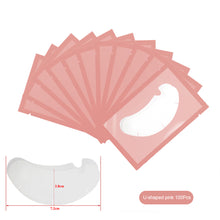 Load image into Gallery viewer, 50/100pairs Eye Patches Eyelash Extension Under Eyelashes Fake Lashes Stickers Lash Extension Patches for Building Eyelid

