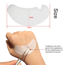 Load image into Gallery viewer, 50/100pairs Eye Patches Eyelash Extension Under Eyelashes Fake Lashes Stickers Lash Extension Patches for Building Eyelid
