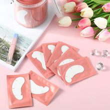 Load image into Gallery viewer, 50/100pairs Eye Patches Eyelash Extension Under Eyelashes Fake Lashes Stickers Lash Extension Patches for Building Eyelid
