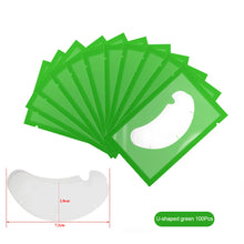 Load image into Gallery viewer, 50/100pairs Eye Patches Eyelash Extension Under Eyelashes Fake Lashes Stickers Lash Extension Patches for Building Eyelid
