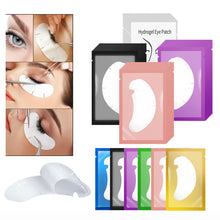 Load image into Gallery viewer, 50/100pairs Eye Patches Eyelash Extension Under Eyelashes Fake Lashes Stickers Lash Extension Patches for Building Eyelid
