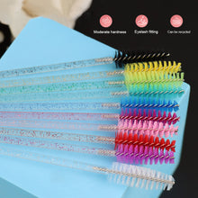 Load image into Gallery viewer, 50pcs Disposable Eyelash Brushes Extension Crystal Eyebrow Brush Mascara Wand Eye Lashes Cosmetic Tool Set Makeup Beauty
