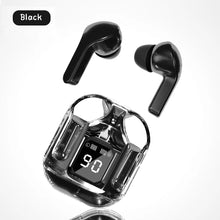 Load image into Gallery viewer, Transparent Wireless Bluetooth Earbud Noise Canceling Stereo Headphone with Digital Display Charging Case Waterproof Gaming
