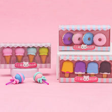 Load image into Gallery viewer, 4Pieces/Boxes Kawaii Lollipop Sweety Ice Cream Student Stationery School Office Supplies Children Erasers For Kids Pencil Eraser
