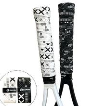Load image into Gallery viewer, 1PC 110*3CM Badminton Racket Matte Print Sweatband Winding Non-Slip PU Hand Glue For Tennis Racket Baseball Fishing Rod Bicycle Handle
