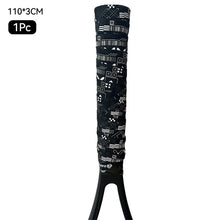 Load image into Gallery viewer, 1PC 110*3CM Badminton Racket Matte Print Sweatband Winding Non-Slip PU Hand Glue For Tennis Racket Baseball Fishing Rod Bicycle Handle
