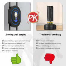 Load image into Gallery viewer, Children's Home Boxing Wall Target Nail Free Installation Adult Sanda Fighting Strength Training Sandbag With Gloves Fitness Equipment
