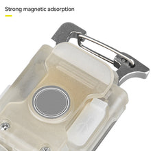 Load image into Gallery viewer, 1PCOutdoor Multi-Function Hat Clip Light LED SMD Dual Light Source Keychain Light With Bottle Opener Portable Magnetic Work Light
