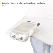 Load image into Gallery viewer, 1PCOutdoor Multi-Function Hat Clip Light LED SMD Dual Light Source Keychain Light With Bottle Opener Portable Magnetic Work Light
