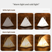 Load image into Gallery viewer, Portable Camping Tent Night Light 6 Lighting Modes Multi-Functional Indoor Warm Light Table Lamp Atmosphere Light With Timing Function

