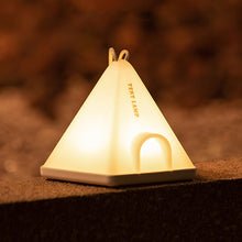 Load image into Gallery viewer, Portable Camping Tent Night Light 6 Lighting Modes Multi-Functional Indoor Warm Light Table Lamp Atmosphere Light With Timing Function

