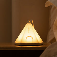 Load image into Gallery viewer, Portable Camping Tent Night Light 6 Lighting Modes Multi-Functional Indoor Warm Light Table Lamp Atmosphere Light With Timing Function
