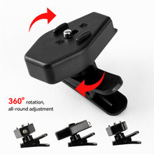 Load image into Gallery viewer, 1PC Mini LED Flashlight Angle Adjustable With Clip Glasses Leg Hat Wind Rope Available Outdoor Camping Hiking Fishing Nightlight
