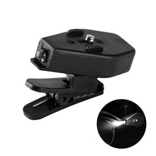 Load image into Gallery viewer, 1PC Mini LED Flashlight Angle Adjustable With Clip Glasses Leg Hat Wind Rope Available Outdoor Camping Hiking Fishing Nightlight
