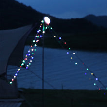 Load image into Gallery viewer, 10M Portable LED Light Strip USB Charging Suspended Tapeline RGB Atmosphere Light For Outdoor Camping Canopy
