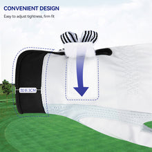 Load image into Gallery viewer, 1Pair Bow Golf Gloves For Women With Removable Mark Sheepskin Self-Adhesive Cloth Non-Slip Sports Full Finger Gloves
