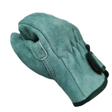 Load image into Gallery viewer, 1 Pair Cowhide Protective Gloves Outdoor Wear Resistant Heat Insulation Stab-Proof Protective Gloves For Welding Grinding Horticultural Picking Construction Handling
