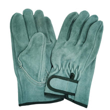 Load image into Gallery viewer, 1 Pair Cowhide Protective Gloves Outdoor Wear Resistant Heat Insulation Stab-Proof Protective Gloves For Welding Grinding Horticultural Picking Construction Handling
