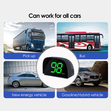 Load image into Gallery viewer, Car Head Display Digital GPS Speedometer HUD Speed Meter KMH MPH Dispaly Plug and Play for Vehicle Truck Motorcycle Auto Part Accessories
