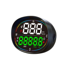 Load image into Gallery viewer, Car HUD Head Up Display Car Digital GPS Speedometer Gauges Compass Speed Meter Atmosphere Light Overspeed Alarm With Atmosphere Light Pickup Trucks
