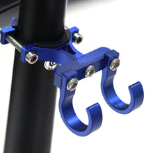 Load image into Gallery viewer, Electric Scooter Double Metal Hooks Simple Bike Shelf Tube Storage Hanger Buckle Hooks Hooks Ebikes Portable Helmet Rack
