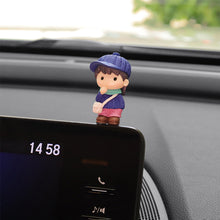 Load image into Gallery viewer, 4Pcs Little Boys Car Center Console Dashboard Navigator Screen Decoration Ornaments Auto Interior Accessories For Computer Display

