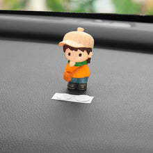 Load image into Gallery viewer, 4Pcs Little Boys Car Center Console Dashboard Navigator Screen Decoration Ornaments Auto Interior Accessories For Computer Display

