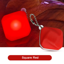 Load image into Gallery viewer, Pet Night Walking Safety Light Pendant Dog Puppy Led Silicone Glowing Collar Flashing Pendant Outdoor Hiking Backpack Bag Lights
