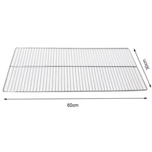 Load image into Gallery viewer, Stainless Steel Food Grade 60cm Rectangle BBQ Charcoal Grate Barbecue Grill Wire Grid Mesh Net
