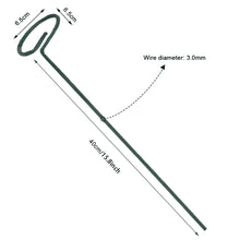 Load image into Gallery viewer, Metal Plant Support Stakes Garden Flower Support Single Stem Plant Support Stake Ring Artificia Climbing Trellis Garden Decorion
