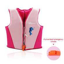 Load image into Gallery viewer, Kids Neoprene Life Jacket Baby Children Life Vest Water Sports Swimsuit 10-27 KG Children Swimming Aid Training Shark Life Vest
