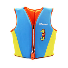 Load image into Gallery viewer, Kids Neoprene Life Jacket Baby Children Life Vest Water Sports Swimsuit 10-27 KG Children Swimming Aid Training Shark Life Vest
