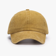 Load image into Gallery viewer, Retro Washed Cotton Baseball Caps Spring Summer Men Women Cotton Adjustable Casual Hat Hip Hop Streetwear Sun Hats
