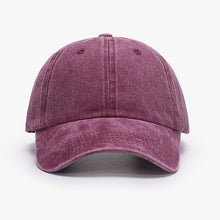 Load image into Gallery viewer, Retro Washed Cotton Baseball Caps Spring Summer Men Women Cotton Adjustable Casual Hat Hip Hop Streetwear Sun Hats
